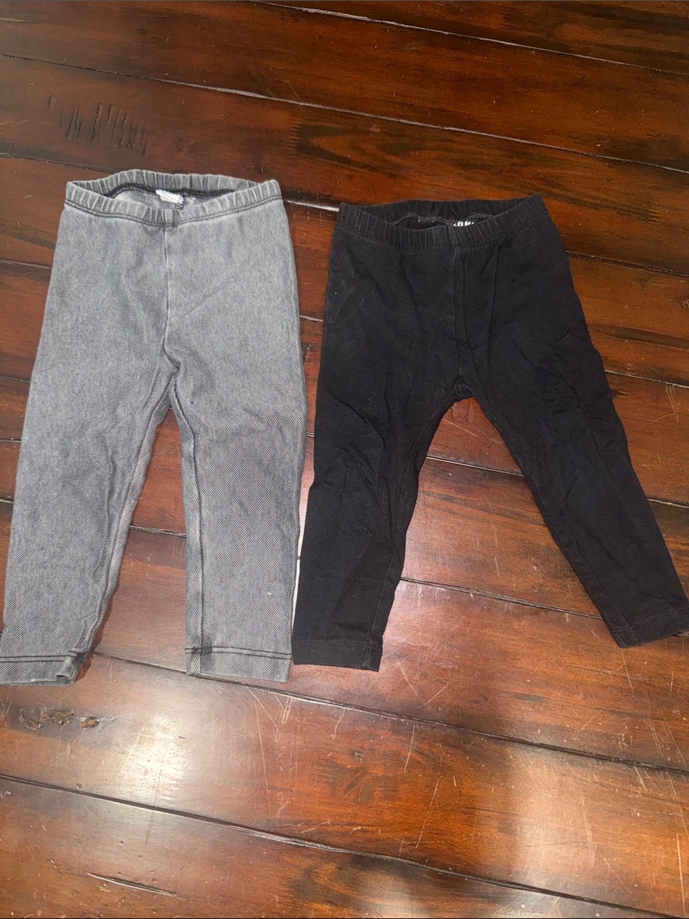 Old Navy Kids Leggings Duo - Gray & Black